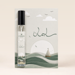 Personalized Perfume Card 15 ml for table favors with custom bottle sticker