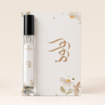 بطاقة عطر مخصصة 15 مل مع استيكر على الغرشة لتوزيعات المناسبات