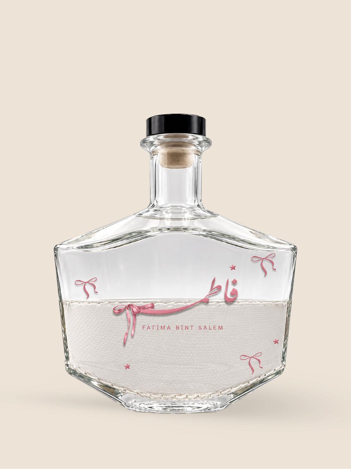 Personalized Crystal-Look Reed Diffuser – 700 ml | Personalized 700 ml Reed Diffuser