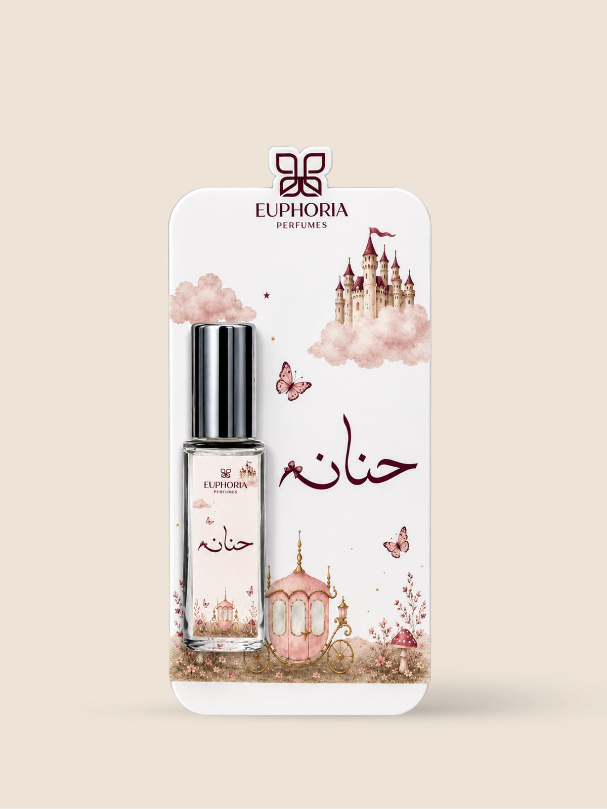 Personalized Acrylic Perfume Card – 10 ml | Personalized Acrylic Perfume Card – 10 ml
