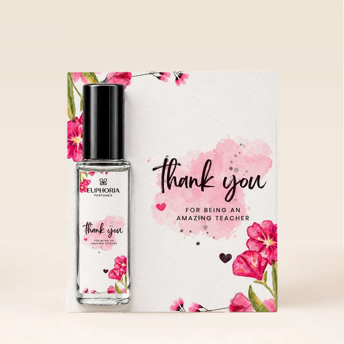 بطاقة عطر 10 مل مخصصة لطاولات الأعراس والمناسبات من Euphoria Perfumes