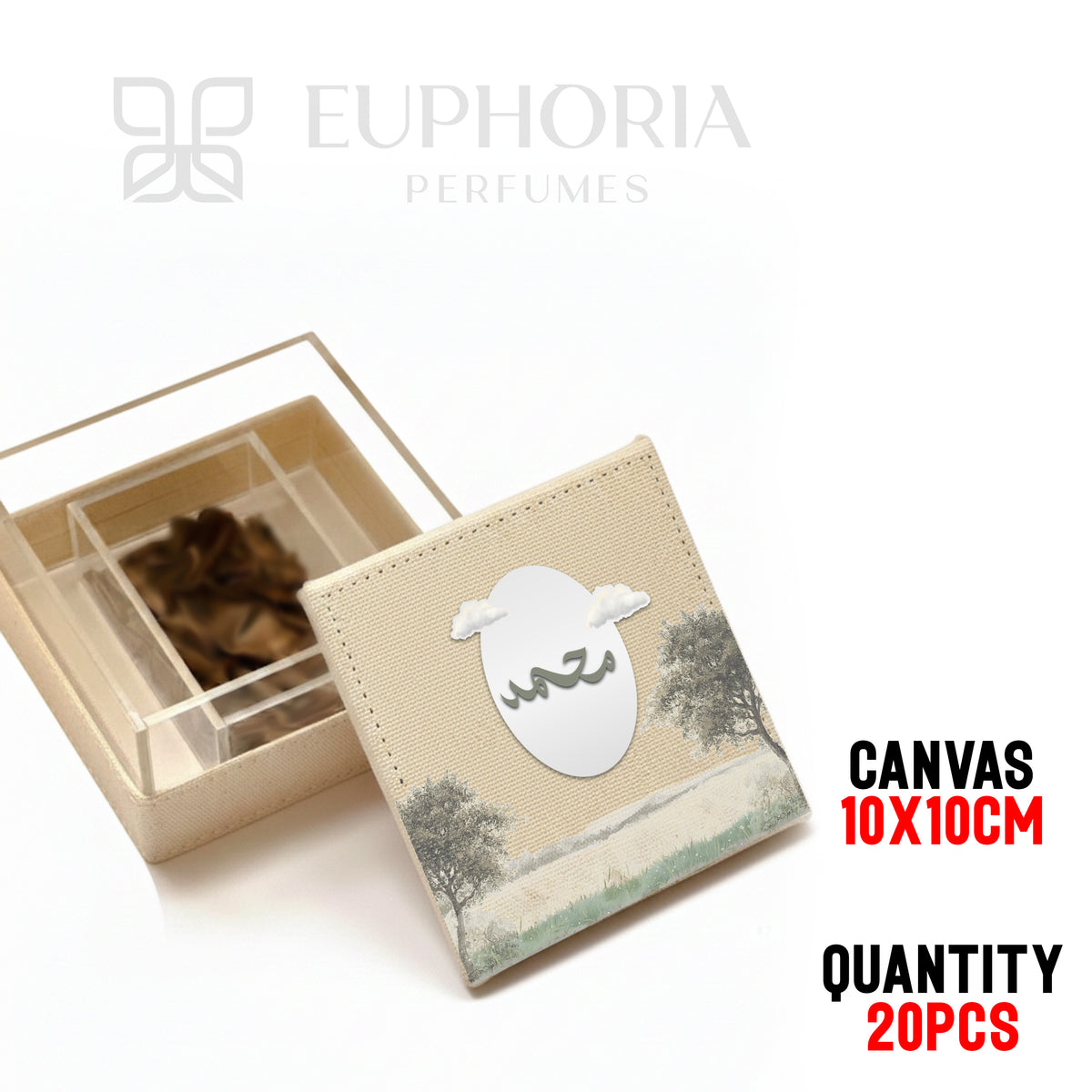 بوكس مرايا وكانفس لتقديم العود من Euphoria