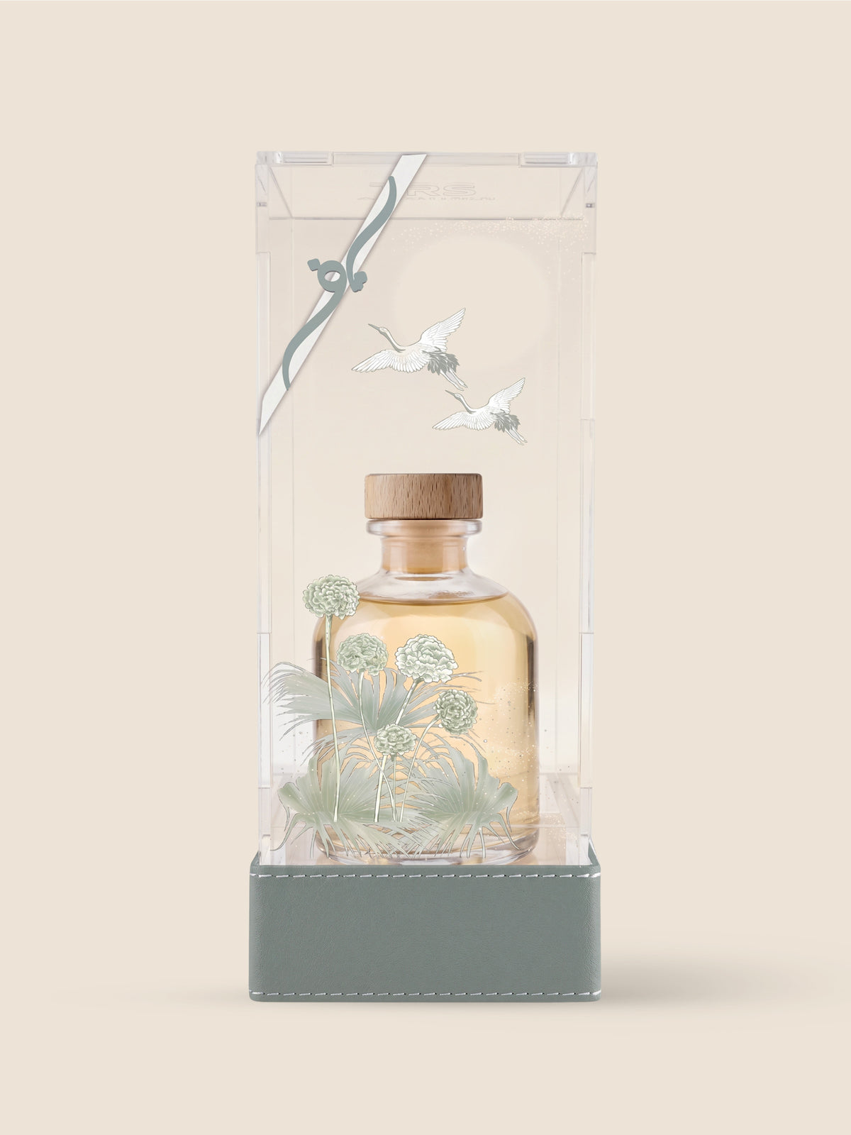 Personalized Acrylic Tag Diffuser – 100 ml | Acrylic Tag Diffuser with Leather Base